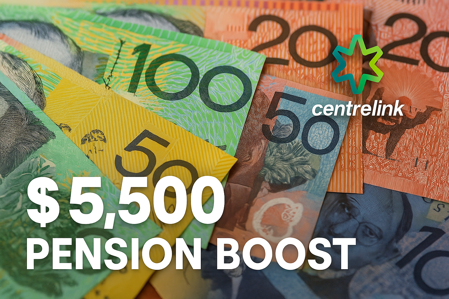 5,500 Centrelink Pension Boost Announced for 2025