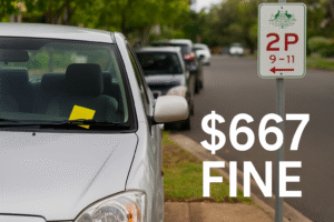Aussie Council Doubles Fines to $667 in Crackdown on Controversial Parking Act