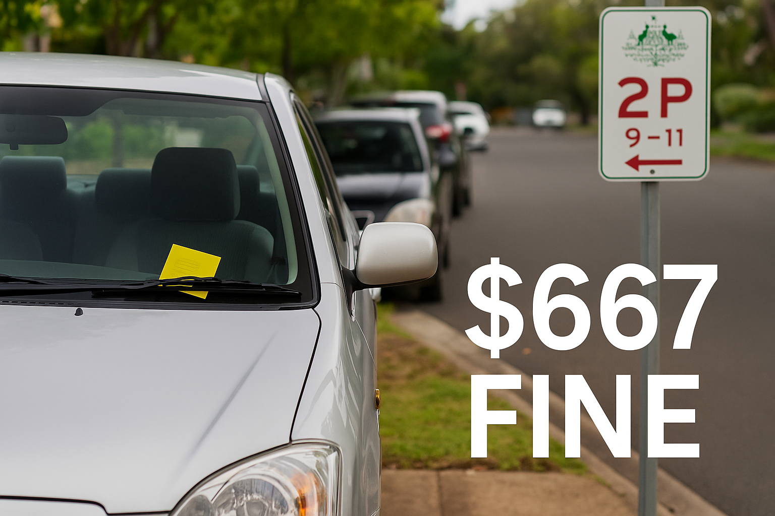 Aussie Council Doubles Fines to $667 in Crackdown on Controversial Parking Act