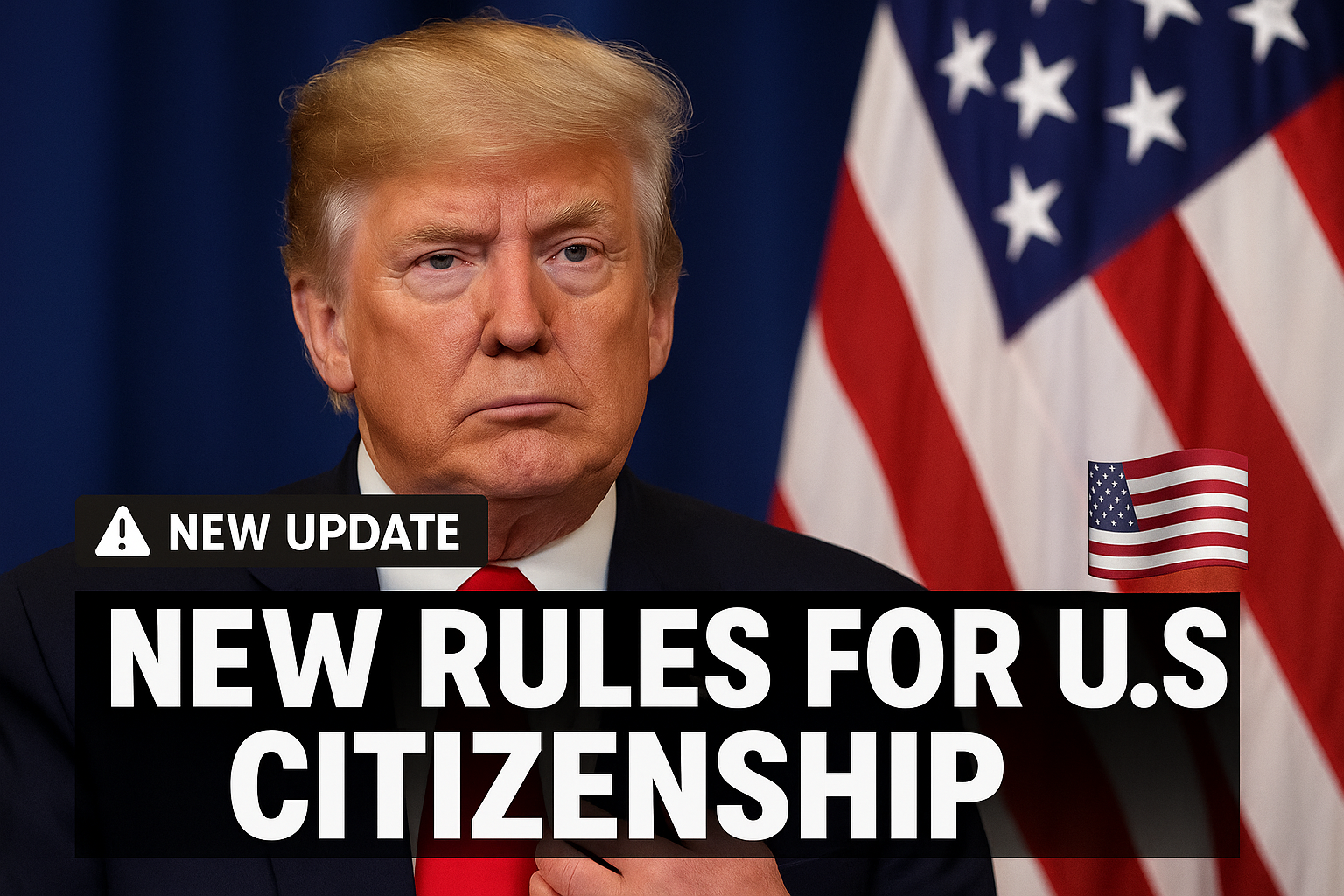 New Rules for U.S. Citizenship Announced by Trump Administration